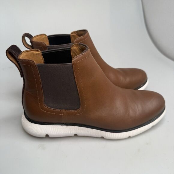 Cole Haan Zerogrand Waterproof Chelsea Boots Men’s 8.5 Brown Leather C34240 - Picture 16 of 16